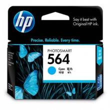 HP 564 Cyan Ink Cartridge  : 300pgs  : CB318WA