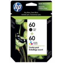 HP 60 Print Cartridge Combo Pack : 200 pgs : CN067AA