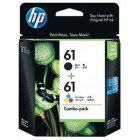 HP 61 Ink Cartridge Combo Pack : 170 pgs : CR311AA	