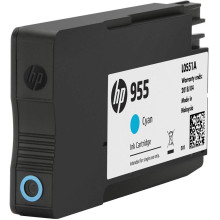 HP Original Cartridges : HP 955 Cyan : Standard : 700pgs :  L0S51AA