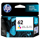 HP 62 Tri-color Ink Cartridge : 165pgs : C2P06AA