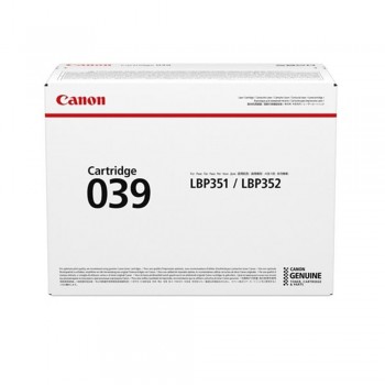 Canon Cartridge 039 Black Toner 11k