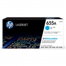 HP 655A Cyan Toner Cartridge - 10.5k