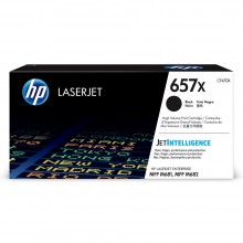 HP 657X Black Toner Cartridge - 28k