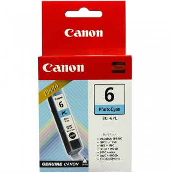 Canon BCI-6 Ink Cartridge (14ml) - Photo Cyan