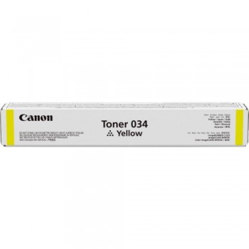 Canon Cartridge 034 Yellow Toner