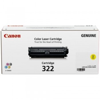 Canon Cartridge 322 Yellow Toner Cartridge - 7.5k