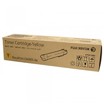 Fuji Xerox CT201683 DPCM505da Yellow Toner Standard Yield 12K (Item no: XER M505DAYEL)