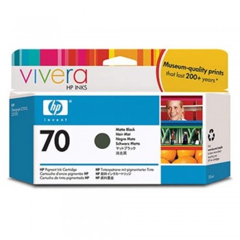 HP 70 130-ml Matte Black Ink Cartridge (C9448A)