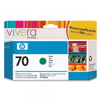 HP 70 DesignJet Ink Cartridge 130-ml - Green (C9457A)