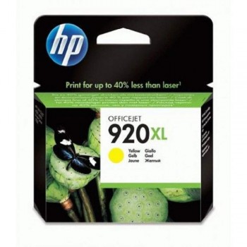 HP 920XL Yellow Officejet Ink Cartridge : 700 pgs : CD974AA