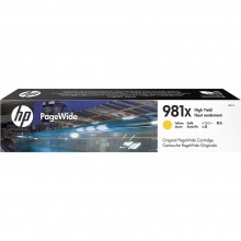 HP 981X High Yield Yellow Original PageWide Cartridge (L0R11A)