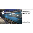 HP 982X High Yield Black Original PageWide Cartridge