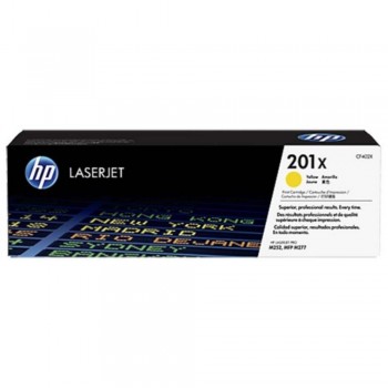 HP 201X Yellow Original LaserJet Toner Cartridge (CF402X)