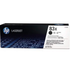 HP 83X High Yield Black Original LaserJet Toner Cartridge (CF283X)