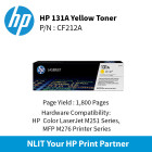 HP 131A  Yellow Ctrg : 1800pgs : CF212A