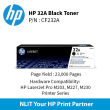 HP 32A LaserJet Imaging Drum : 23000pgs : CF232A