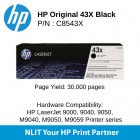 HP 43X Black 30000pgs C8543X