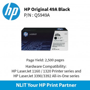 HP 49A Black 500pgs Q5949A