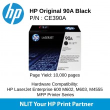 HP 90A Black 10000pgs CE390A
