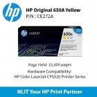 HP 650A Yellow 15000pgs CE272A
