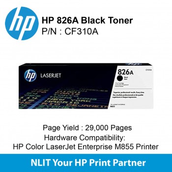 HP 826A Black 9000pgs CF310A