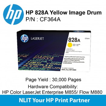 HP Original Toner : HP 828A Yellow : 30000pgs : CF364A : 2 Yrs Warranty CF364A