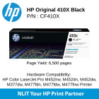 HP 410X Black 6500pgs CF410X	