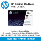 HP 87A Black 9000pgs CF287A