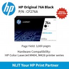 HP 76A Black Original LaserJet Toner Cartridge