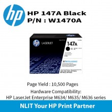 HP 147A Black Toner Cartridge (W1470A)