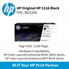 HP 212A Black 5500pgs W2120A