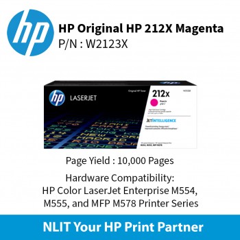 HP 212X High Yield Magenta 10000pgs W2123X