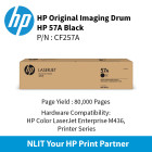 HP Original Toner : HP 57A Black : 80000pgs : CF257A : 2 Yrs Warranty CF257A