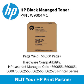 HP Original Toner : HP - Black Ma : 50000pgs : W9004MC : 2 Yrs Warranty W9004MC