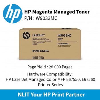 HP Original Toner : HP  Magenta  : 28000pgs : W9033MC : 2 Yrs Warranty W9033MC