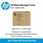 HP Original Toner : HP  Black M : 22500pgs : W9017MC : 2 Yrs Warranty