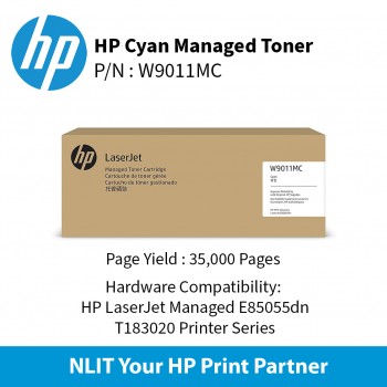 HP Original Toner : HP  Cyan Man : 35000pgs : W9011MC : 2 Yrs Warranty W9011MC