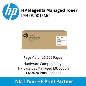 HP Original Toner : HP  Magenta  : 35000pgs : W9013MC : 2 Yrs Warranty W9013MC