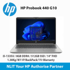 HP ProBook 440 G10 i7-1355U / 16GB DDR4 / 512GB SSD / 14" FHD Display/ 1.38Kg/ W11P/BackPack/1Yr Warranty SKU : 9Q0A3PT  