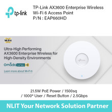TP-Link AX3600 Wireless Dual Band Multi-Gigabit Ceiling Mount Access Point