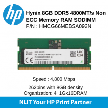 Hynix HMCG66MEBSA092N 8GB DDR5 4800MT/s Non ECC Memory RAM SODIMM