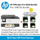 HP OfficeJet Pro 9020  + Total 20 Ink Cartridges Bundles