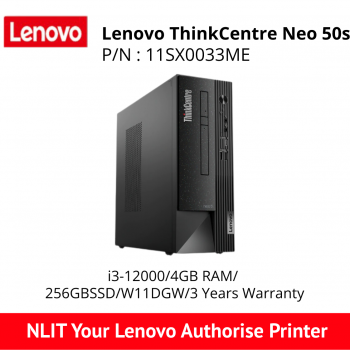 Lenovo ThinkCentre Neo 50s 11SX0033ME Small Form Factor i3-12100/4GB/256GBSSD/W11/3Y 