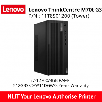 Lenovo ThinkCentre M70t G3 11T8S01100 Tower i5-12500/8GB/512SSD/W11/3Y 