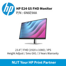 HP E24 G5 FHD Monitor (23.8") 6N6E9AA