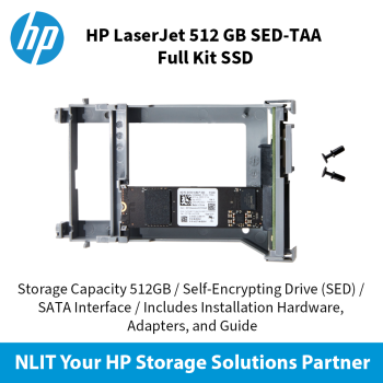 HP LaserJet 256GB SED Solid State Drive (SSD)