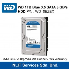 Western Digital WD 1TB Blue 3.5 SATA 6 GB/s HDD sata internal hard disk 64M 7200PPM drive desktop hdd for PC WD10EZEX