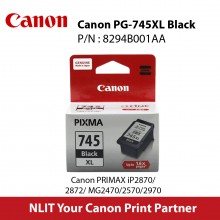 Canon PG-745XL Black fine ink Cartridge - 12ml