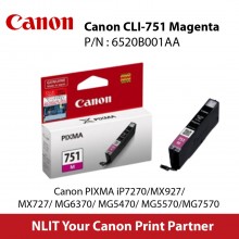 Canon CLI-751 Magenta Dye Ink Cartridge - 7ml